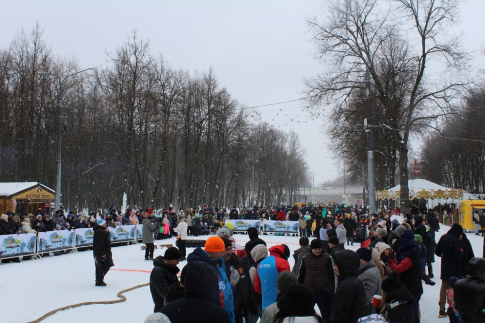 Праздник Масленицы в лесопарке Рязань